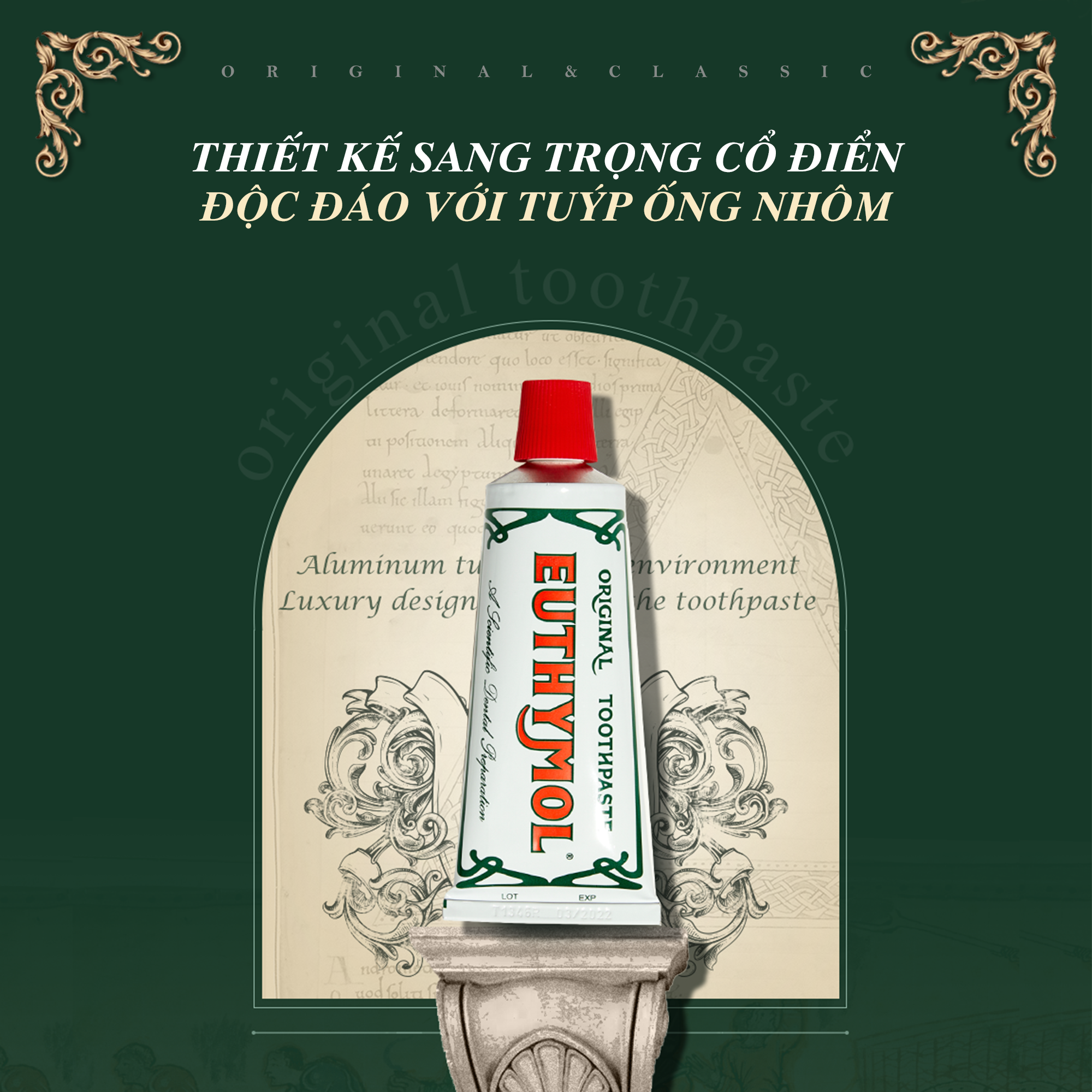 Kem đánh răng Euthymol Original Toothpaste 106g